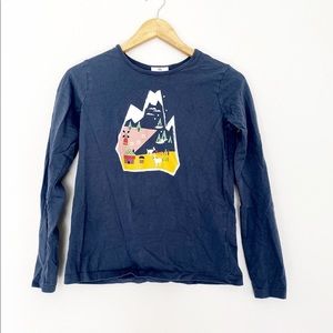 Hanna Andersson Mountain Scene Shirt 110 (4-5)